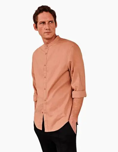 Stand Up Collar Shirt